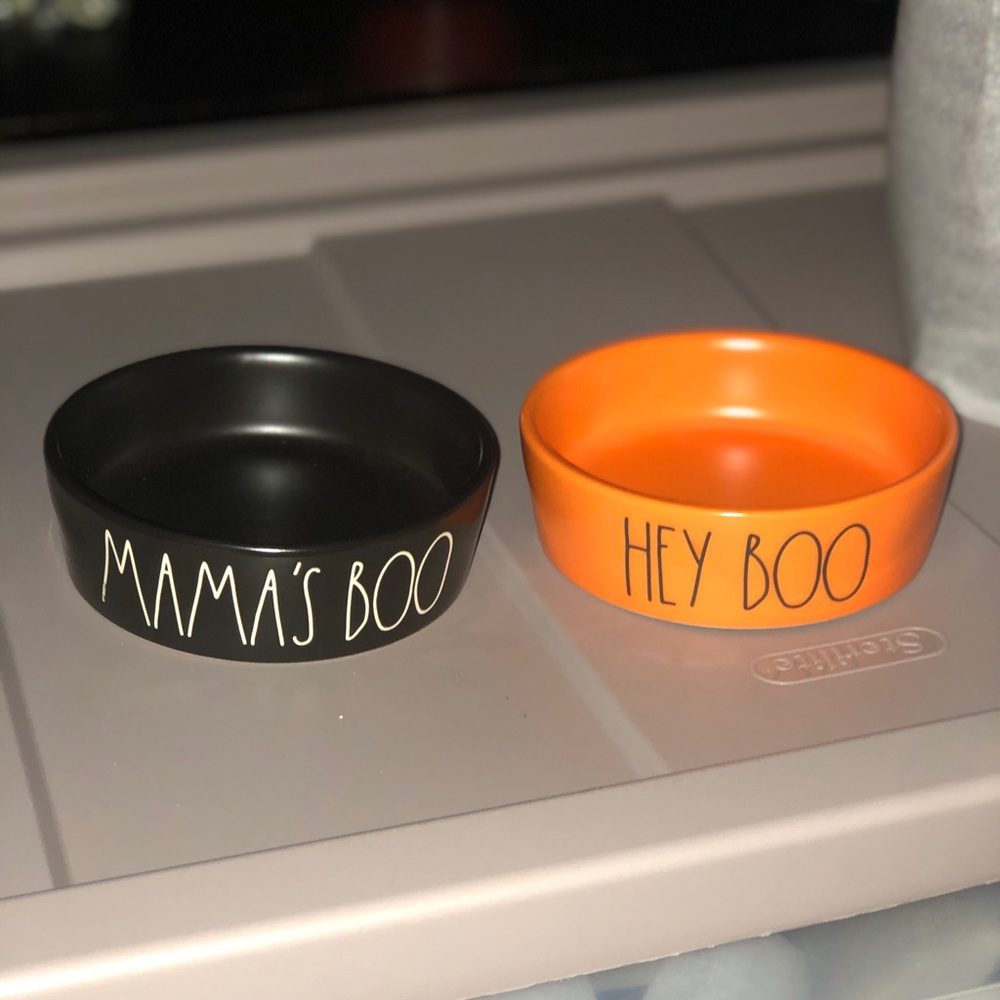 Rae Dunn hey boo & mamas boo Halloween bowls